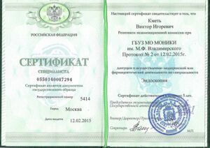Дипломы и сертификаты Кметь Виктор Игоревич - фото 13